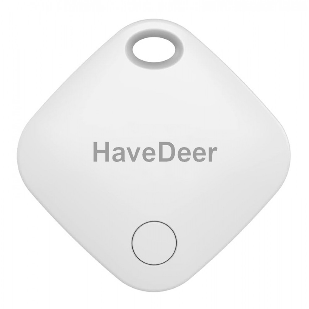 HAVEDEER smart tag ITAG03 για iOS συσκευές, Bluetooth tracker, λευκό