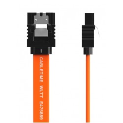 CABLETIME καλώδιο SATA III CT-SATA3, 6Gbps, 0.50m, πορτοκαλί CABLETIME καλώδιο SATA III CT-SATA3, 6Gbps, 0.50m, πορτοκαλί