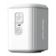 POWERTECH μίνι τρόμπα PT-1553 με φακό, 5W, επαναφορτιζόμενη, λευκή
