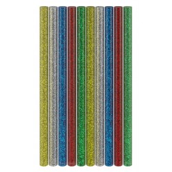 GOOBAY ράβδοι σιλικόνης 77855, Φ11mm x 200mm, glitter διάφορα χρώματα, 10τμχ GOOBAY ράβδοι σιλικόνης 77855, Φ11mm x 200mm, glitter διάφορα χρώματα, 10τμχ