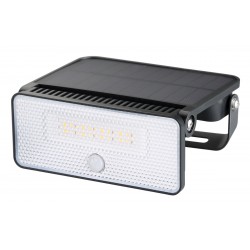 POWERTECH LED ηλιακό φωτιστικό PT-1517 με αισθητήρα κίνησης, 8W, 1800mAh, μαύρο