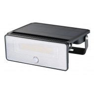 POWERTECH LED ηλιακό φωτιστικό PT-1518 με αισθητήρα κίνησης, 12W, 3600mAh, μαύρο