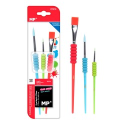 ARTIX PAINTS σετ παιδικών πινέλων ζωγραφικής PP279, διάφορα χρώματα, 3τμχ ARTIX PAINTS σετ παιδικών πινέλων ζωγραφικής PP279, διάφορα χρώματα, 3τμχ