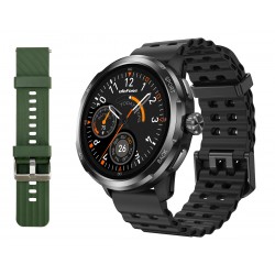 ULEFONE smartwatch Armor Watch Pro, 2x λουράκια, heart rate, 1.50" AMOLED, GPS, 5 ΑΤΜ/IP68/IP69K/MIL-STD-810H, μαύρο ULEFONE smartwatch Armor Watch Pro, 2x λουράκια, heart rate, 1.50" AMOLED, GPS, 5 ΑΤΜ/IP68/IP69K/MIL-STD-810H, μαύρο