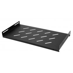 POWERTECH σταθερό ράφι για rack 19" NETW-0042, βάθος 250mm, μαύρο