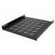 POWERTECH σταθερό ράφι για rack 19 NETW-0043, βάθος 475mm, μαύρο