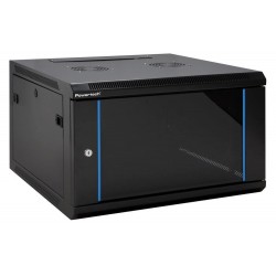 POWERTECH επιτοίχια καμπίνα rack 19" NETW-0037, 600 x 450 x 370mm, 6U