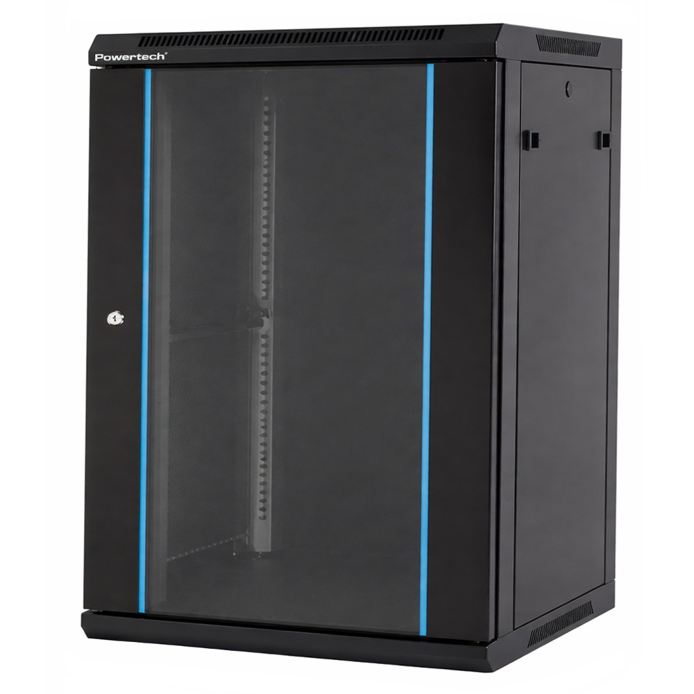 POWERTECH επιτοίχια καμπίνα rack 19 NETW-0039, 600 x 600 x 855mm, 15U