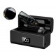 UPTECH ασύρματα μικρόφωνα UPW-M9MAX με θήκη φόρτισης, USB-C, 2.4GHz, μαύρο