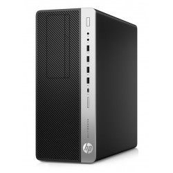 HP PC EliteDesk 800 G4 TWR, Refurbished Grade A Repainted, i5-8600T, 8/256GB SSD, DVD, FreeDOS