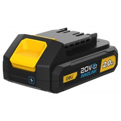 DELI μπαταρία λιθίου για εργαλεία μπαταρίας DL-DC20A2, 20V 2Ah