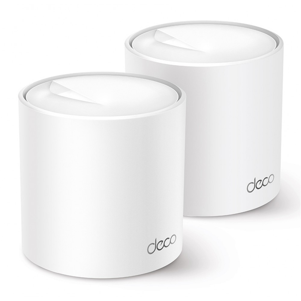 TP-LINK Home Mesh WiFi 6 System Deco X50, 3000Mbps AX3000, V1.0, 2τμχ