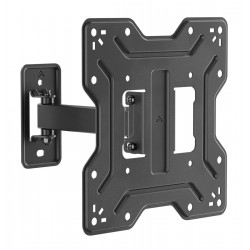 POWERTECH επιτοίχια βάση τηλεόρασης PT-1555, 23-43", έως 30kg, full motion