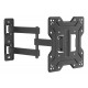 POWERTECH επιτοίχια βάση τηλεόρασης PT-1556, 23-43, έως 30kg, full motion