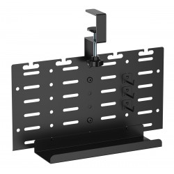 BRATECK cable management γραφείου CC11-20-1, μεταλλικό, 384x63x307mm, μαύρο BRATECK cable management γραφείου CC11-20-1, μεταλλικό, 384x63x307mm, μαύρο