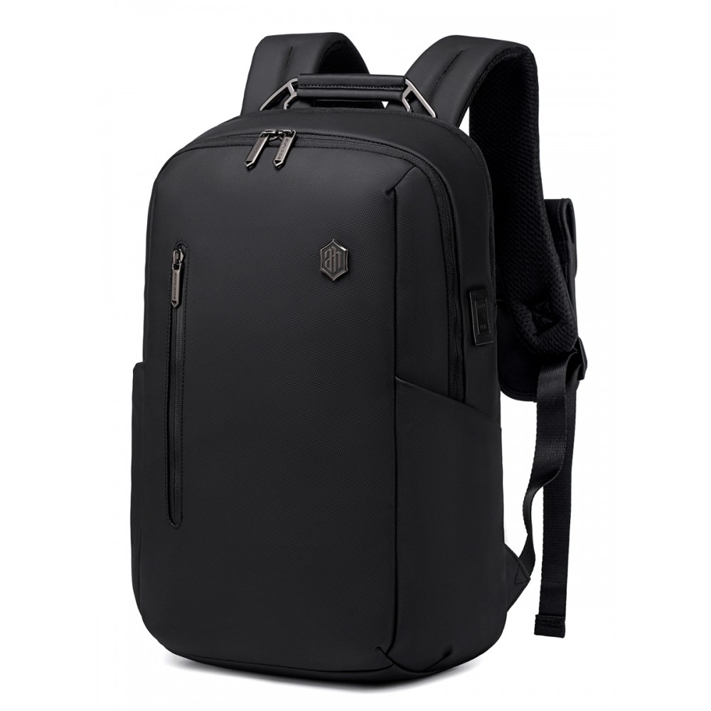 ARCTIC HUNTER τσάντα πλάτης B00915 με θήκη laptop 15.6, USB, 20L, μαύρη