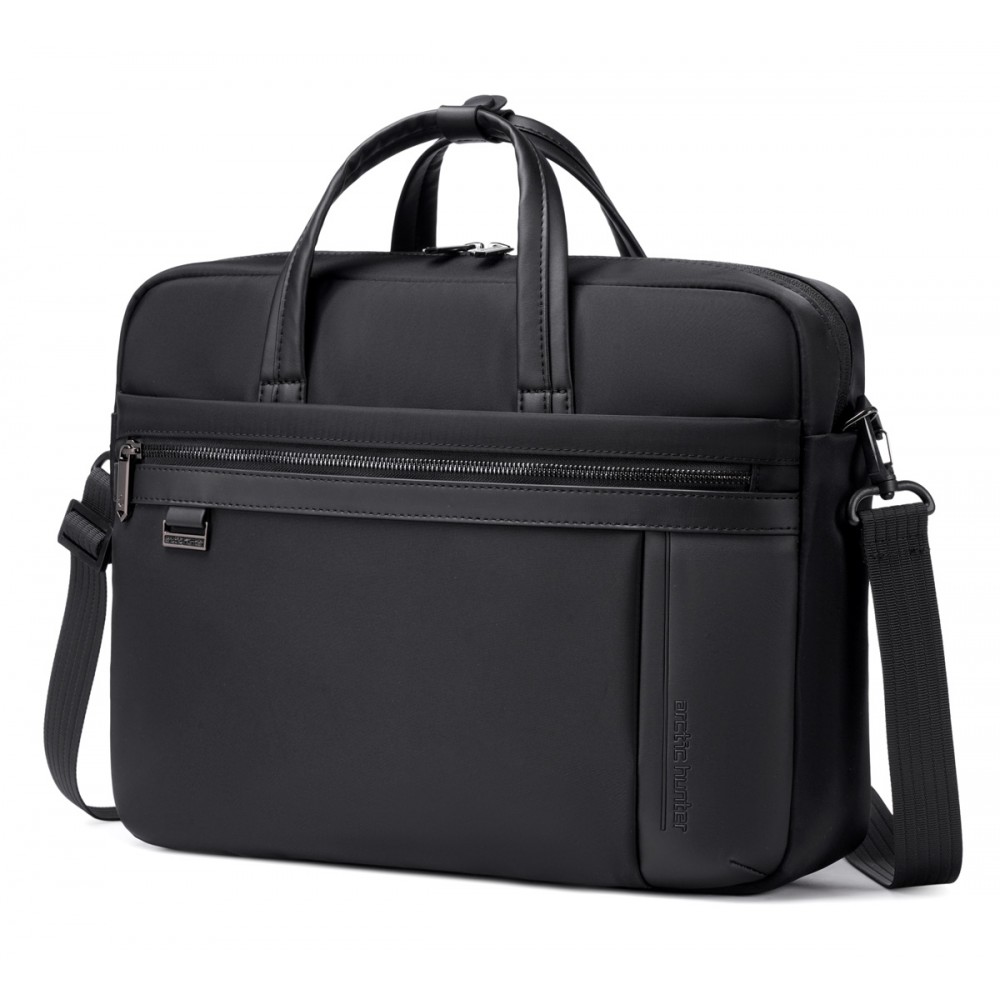 ARCTIC HUNTER τσάντα ώμου GWB00849 με θήκη laptop 15.6, 14L, μαύρη