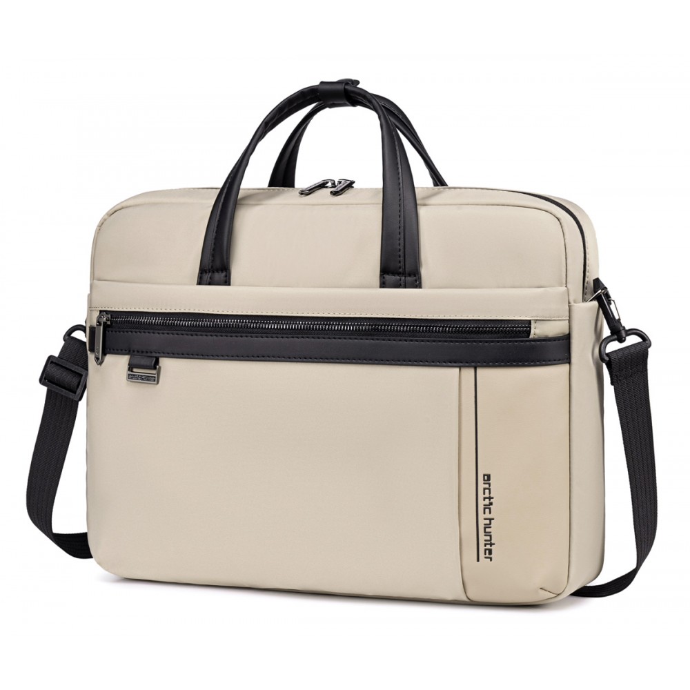 ARCTIC HUNTER τσάντα ώμου GWB00849 με θήκη laptop 15.6, 14L, χακί