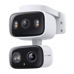 TP-LINK smart κάμερα Tapo C246D, dual lens, 2K/3MP, WiFi, PTZ, IP65, V1.0