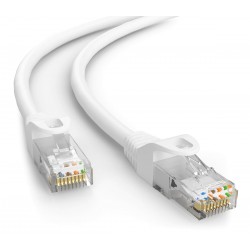POWERTECH καλώδιο δικτύου CAB-N459, Cat 6 U/UTP, CCA, 250Hz, 1.5m, λευκό