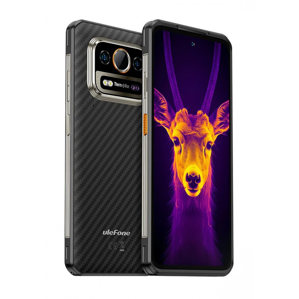 ULEFONE smartphone Armor 25T Pro, 6.78", 8/256GB, 5G, 6500mAh, IP68/IP69K/MIL-STD-810H, μαύρο