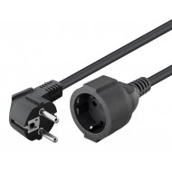 GOOBAY μπαλαντέζα προέκταση ρεύματος 93095, schuko, 3x 1.5mm², 10m, μαύρη