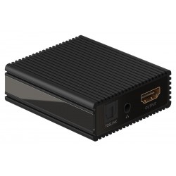 GOOBAY HDMI audio extractor 79138, 4K/30Hz, μαύρο GOOBAY HDMI audio extractor 79138, 4K/30Hz, μαύρο