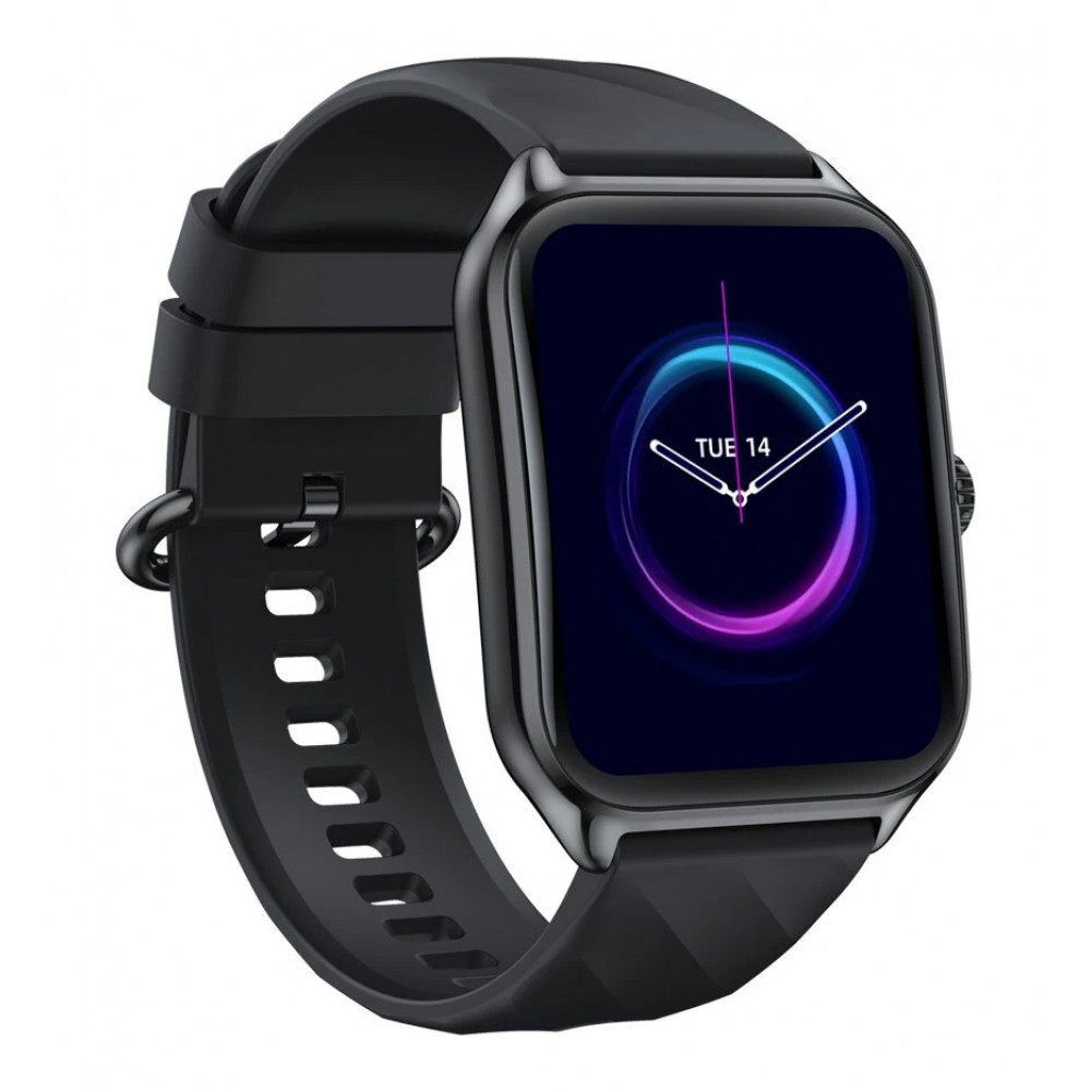 ZEBLAZE smartwatch GTS 4, heart rate, 1.94 AMOLED, IP68, μαύρο