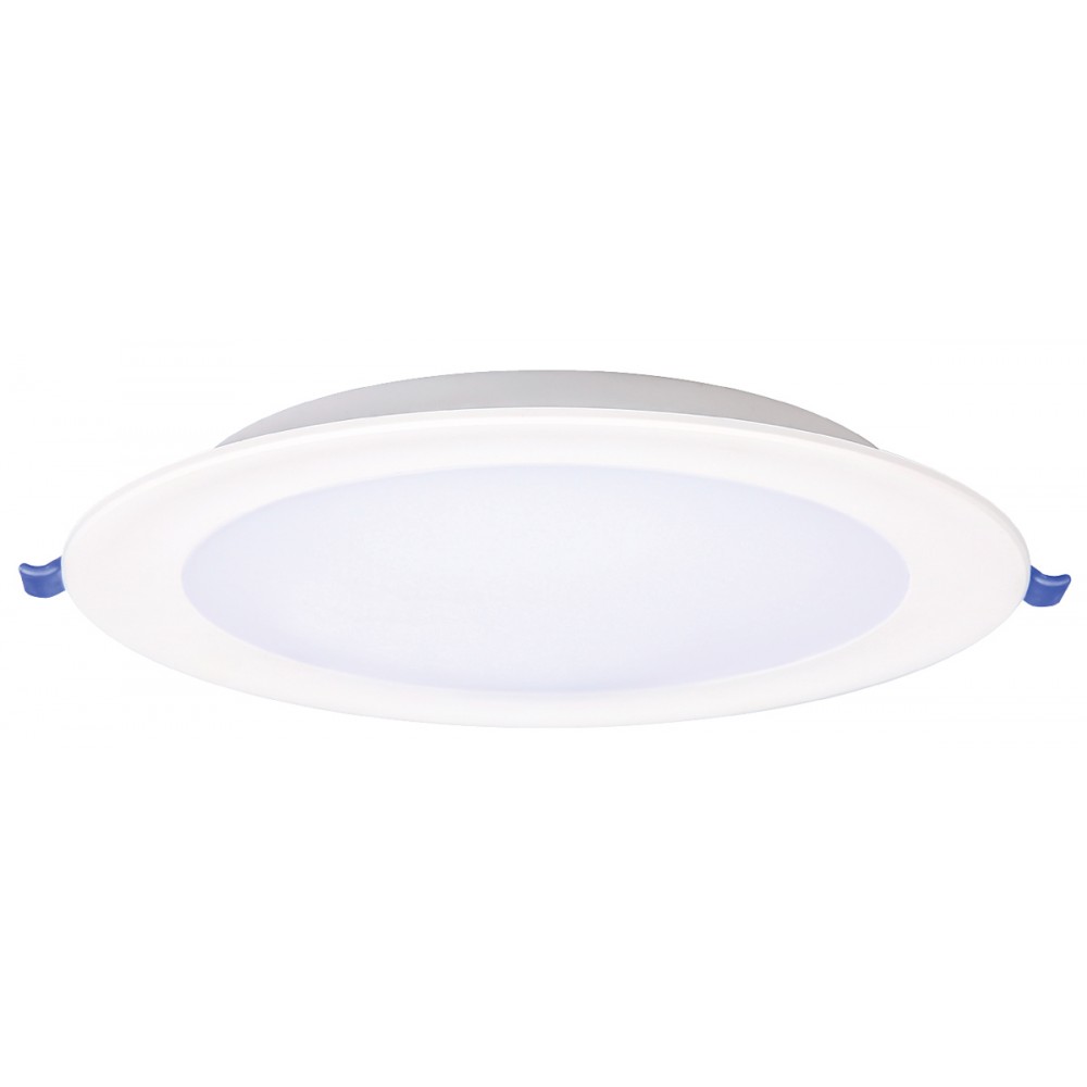 POWERTECH LED φωτιστικό downlight PT-1558, 5W, Φ100x25mm, 4000K, 425lm, λευκό