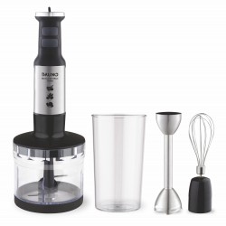 BRUNO ραβδομπλέντερ BRN-0250, 1700W Σετ 3 σε 1, ρυθμιζόμενη ταχύτητα, 4 λεπίδες, inox-μαύρο BRUNO ραβδομπλέντερ BRN-0250, 1700W Σετ 3 σε 1, ρυθμιζόμενη ταχύτητα, 4 λεπίδες, inox-μαύρο