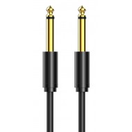 CABLETIME καλώδιο ήχου 6.35mm AV323-11G, 15m, μαύρο