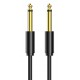 CABLETIME καλώδιο ήχου 6.35mm AV323-11G, 15m, μαύρο
