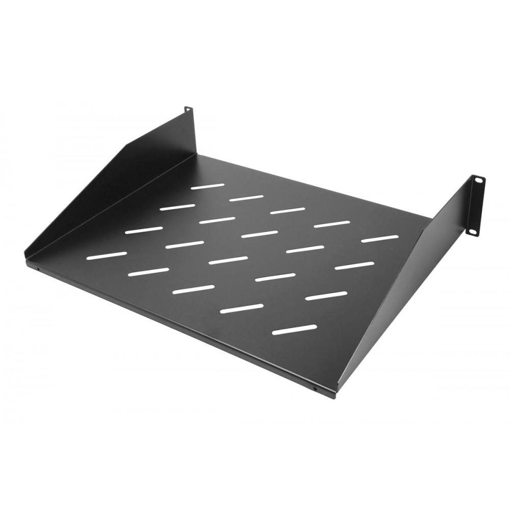 POWERTECH σταθερό ράφι για rack 19 NETW-0054, 2U, βάθος 350mm, μαύρο