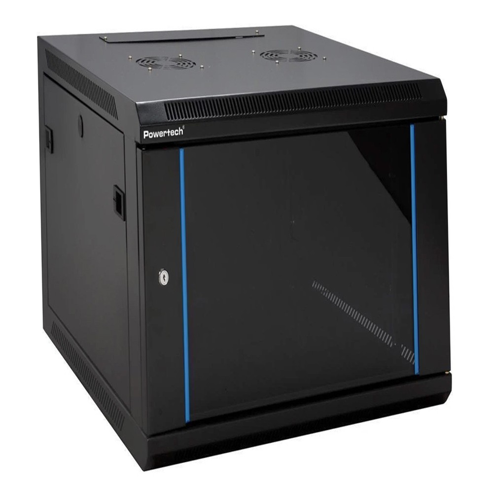 POWERTECH επιτοίχια καμπίνα rack 19 NETW-0055, 600 x 450 x 636mm, 12U
