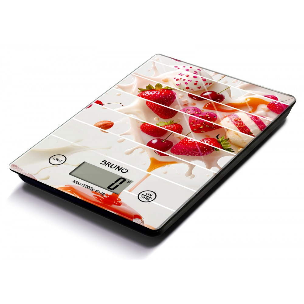 BRUNO ψηφιακή ζυγαριά κουζίνας BRN-0271, 1gr/5kg, Flavor Feast
