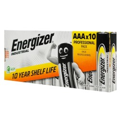 ENERGIZER αλκαλικές μπαταρίες Industrial, AAA/LR03, 1.5V, 10τμχ ENERGIZER αλκαλικές μπαταρίες Industrial, AAA/LR03, 1.5V, 10τμχ