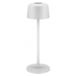 GOOBAY επιτραπέζιο φωτιστικό 77676, 3000K, dimmable, επαναφορτιζόμενο, λευκό GOOBAY επιτραπέζιο φωτιστικό 77676, 3000K, dimmable, επαναφορτιζόμενο, λευκό