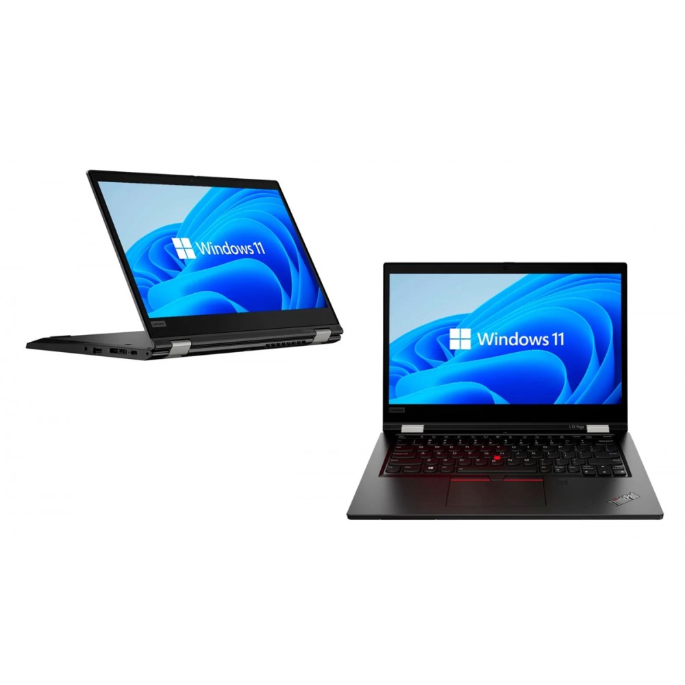 LENOVO Laptop ThinkPad L13 Yoga Gen 2 2-in-1, Refurbished Grade B, i5-1135G7, 16/256GB NVME, 13.3" Touchscreen, Cam, IRIS Xe Graphics, FreeDOS