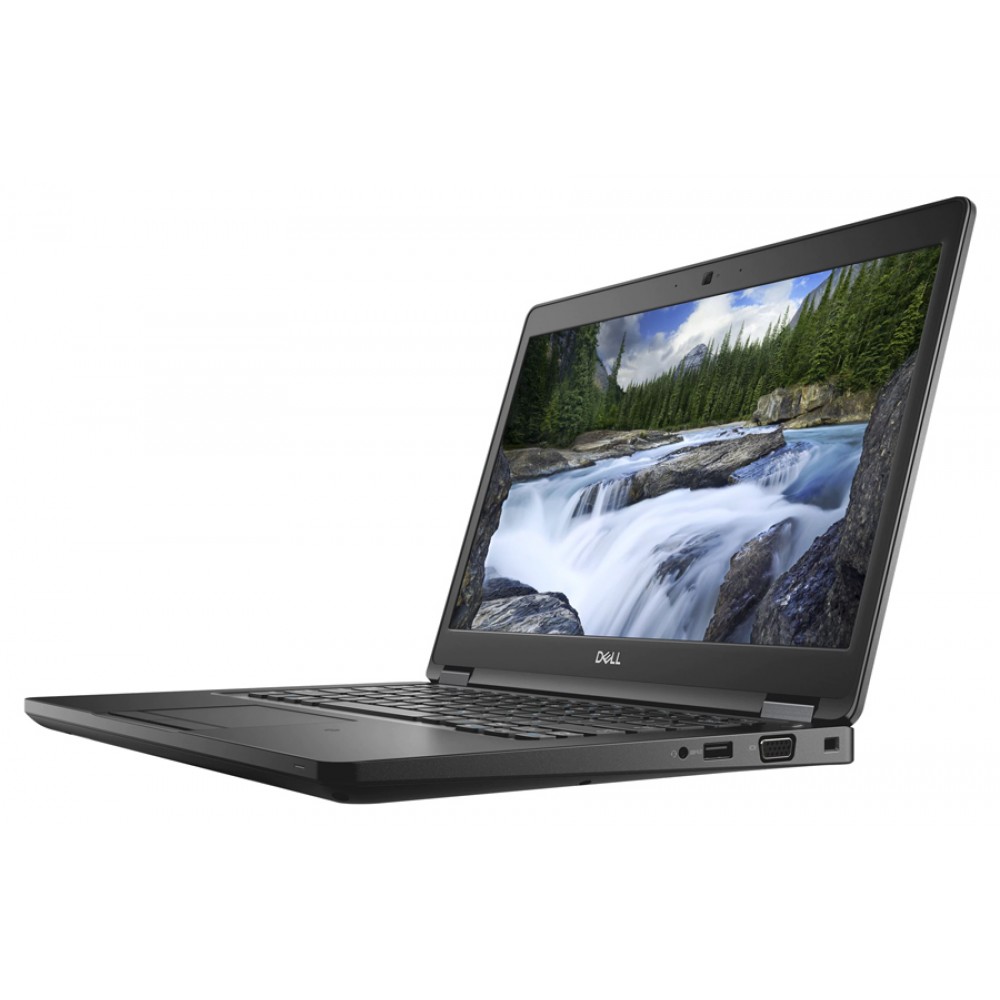 DELL Laptop Latitude 5490, Refurbished Grade B, i5-8350U, 8/256GB M.2, 14", Cam, UHD Graphics 620, FreeDOS
