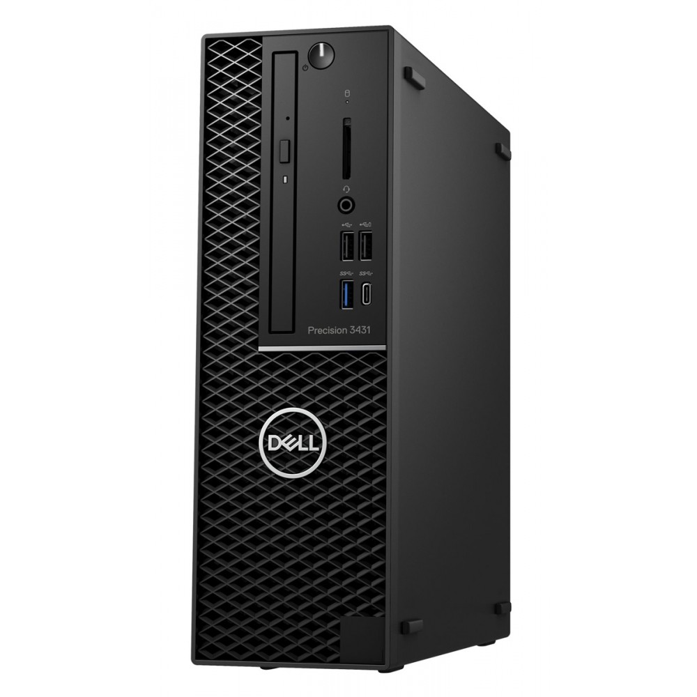 DELL PC Precision 3431 SFF, Refurbished Grade A Repainted, i5-9500, 8/256GB M.2, DVD, FreeDOS