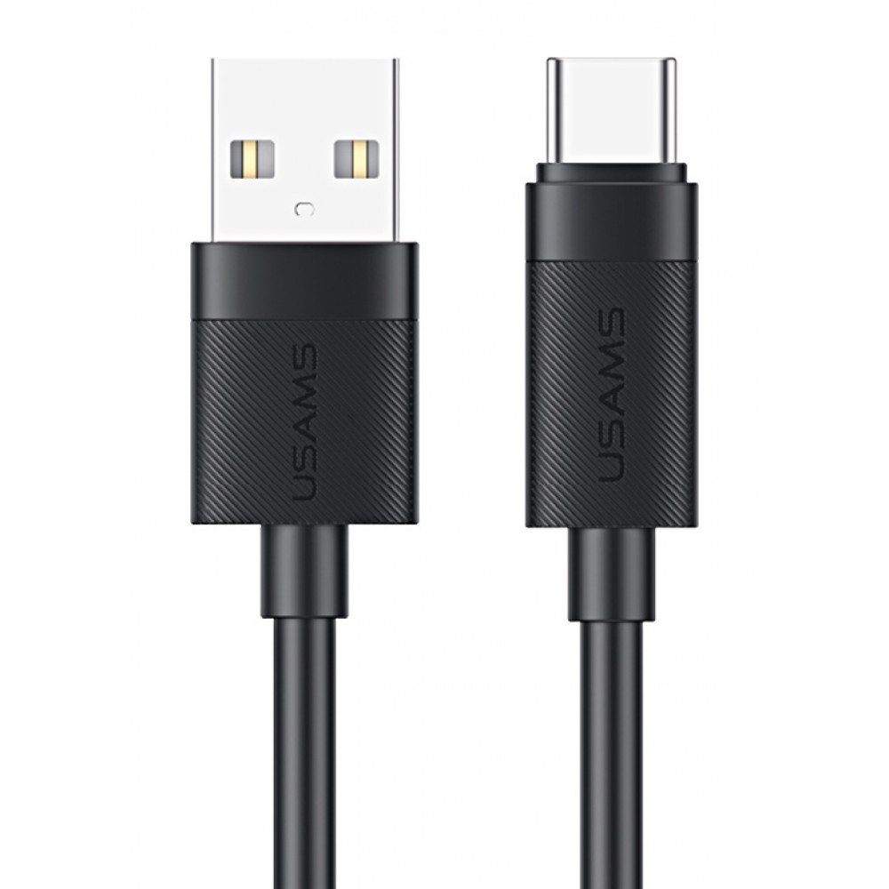 USAMS καλώδιο USB-C σε USB SJ777, 3A, 480Mbps, 1m, μαύρο