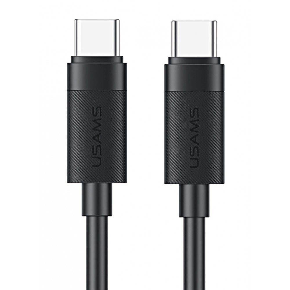USAMS καλώδιο USB-C SJ780, 60W, 480Mbps, 1m, μαύρο