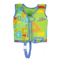 BESTWAY παιδικό γιλέκο κολύμβησης 32177, M/L, 3-6 ετών, 50+UPF, πράσινο BESTWAY παιδικό γιλέκο κολύμβησης 32177, M/L, 3-6 ετών, 50+UPF, πράσινο