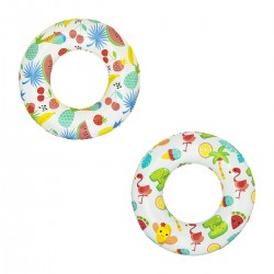 BESTWAY παιδικό σωσίβιο κουλούρα 36014, 61cm, 3-6 ετών, διάφορα χρώματα/σχέδια, 1τμχ
