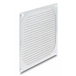 DELOCK σχάρα για 120mm ανεμιστήρα 67458 με φίλτρο σκόνης, μεταλλική, ασημί