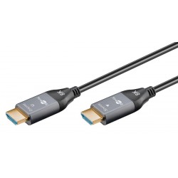 GOOBAY καλώδιο HDMI 2.1 76278 με Ethernet, AOC, 8K/60Hz, 48 Gbps, 50m, μαύρο
