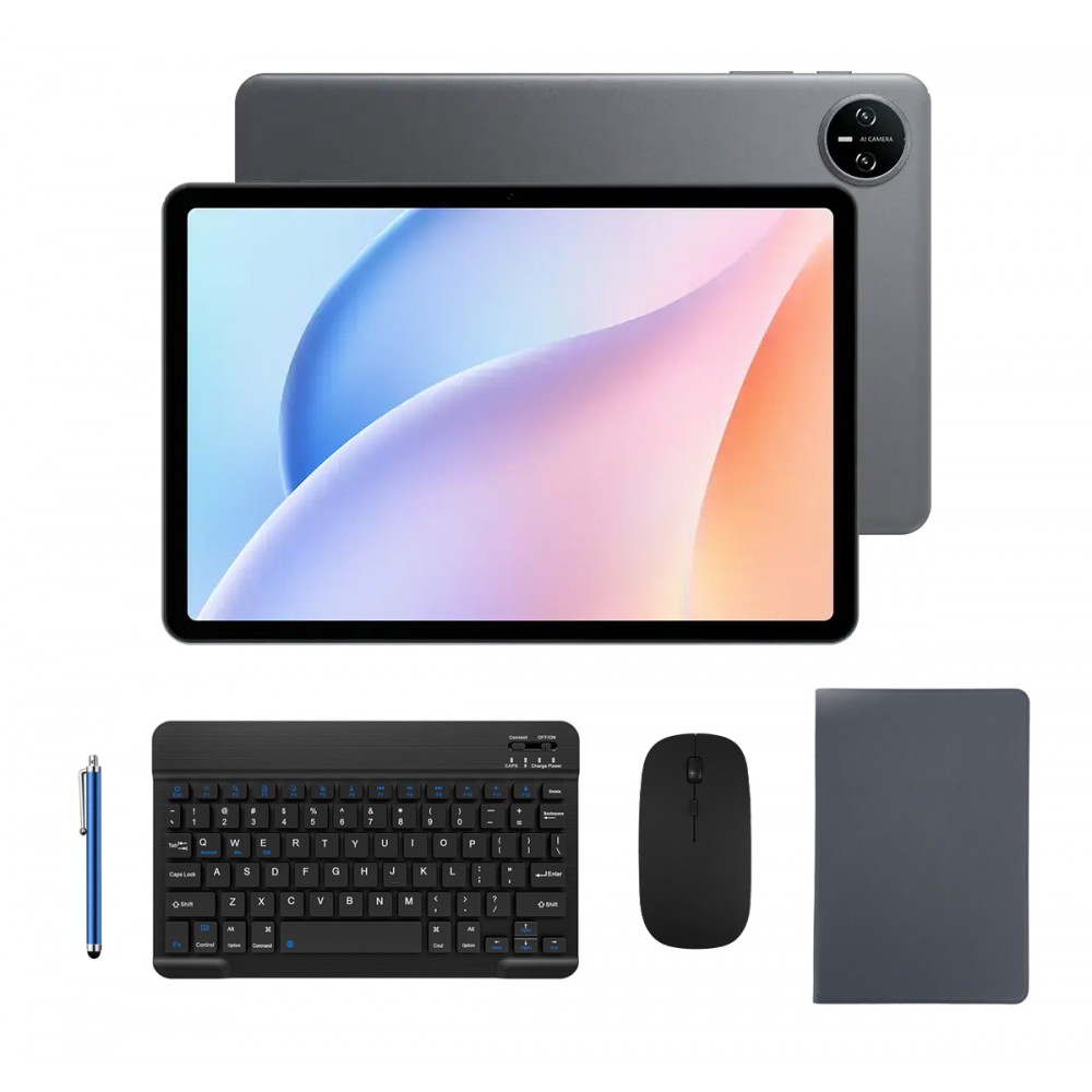 DOOGEE tablet Tab A9 Pro με πληκτρολόγιο/ποντίκι/στυλό αφής/θήκη, 10.1, 4/128GB, Android 15, 6580mAh, γκρι DOOGEE tablet Tab A9 Pro με πληκτρολόγιο/ποντίκι/στυλό αφής/θήκη, 10.1, 4/128GB, Android 15, 6580mAh, γκρι