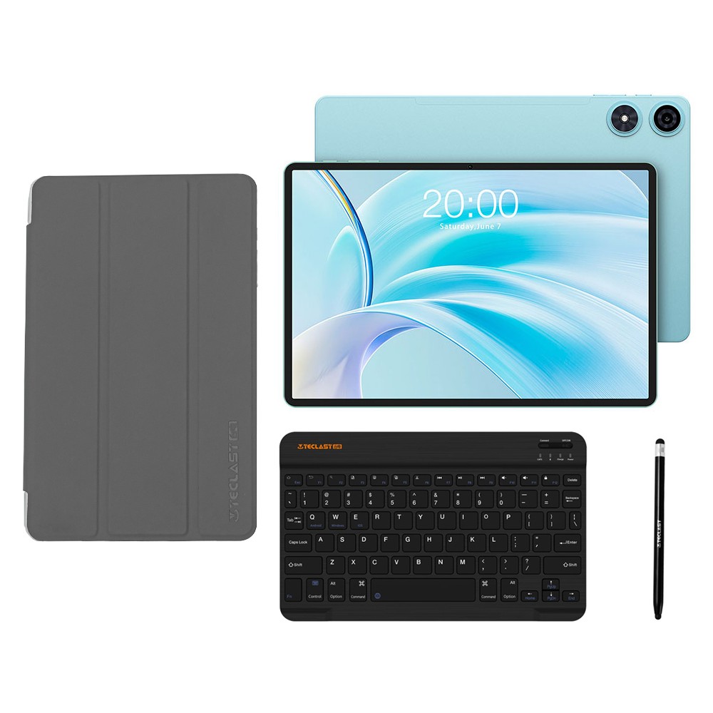 TECLAST tablet P50 με πληκτρολόγιο/στυλό αφής/θήκη, 11, 8/128GB, 4G, Android 15, 7000mAh, μπλε TECLAST tablet P50 με πληκτρολόγιο/στυλό αφής/θήκη, 11, 8/128GB, 4G, Android 15, 7000mAh, μπλε