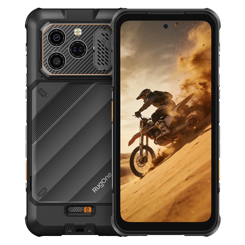 RUGONE smartphone Xever 8, 6.50, 8/128GB, 4800mAh, IP68/IP69K/MIL-STD-810H, μαύρο RUGONE smartphone Xever 8, 6.50, 8/128GB, 4800mAh, IP68/IP69K/MIL-STD-810H, μαύρο