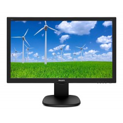 PHILIPS used οθόνη 243S5LJMB LED, 23.6", 1920x1080, VGA/DVI/HDMI/DisplayPort, Grade B